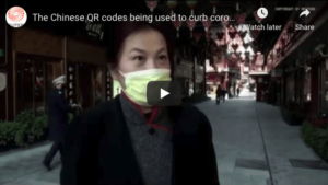 Covid Timeline - Chinese Use QR Codes for Contact Tracing